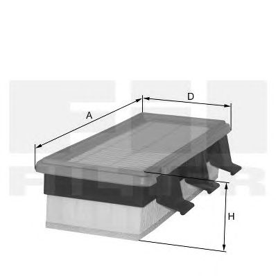 FIL FILTER hp2051 -  Воздушный фильтр